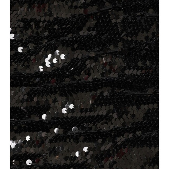 NWT Ronny Kobo Black Sequin Betty Skirt - Picture 10 of 10